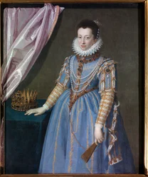 Portrait of Cristina di Lorena, Grand Duchess of Tuscany, 1590